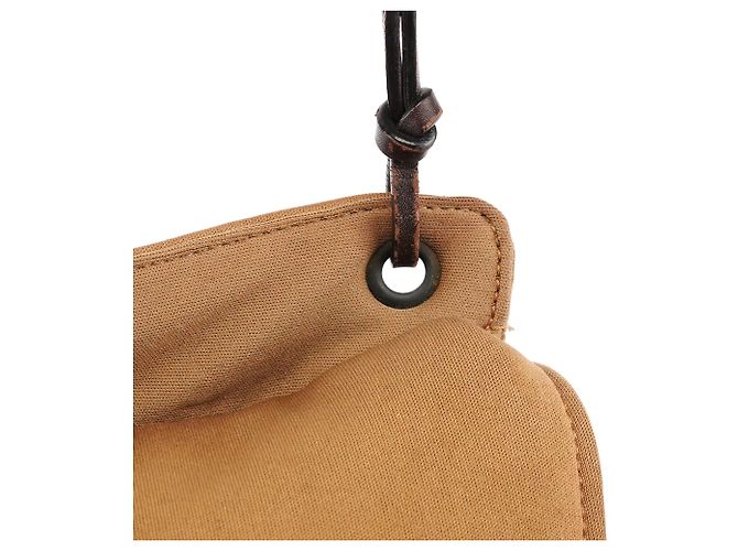 Miu Miu Borsa a tracolla in shearling beige Autunno 1999 - vista 12