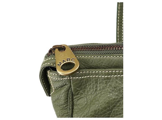 Marc by Marc Jacobs Olive Pebbled Leather Multi-Pocket Tote Bag - Ansicht 10