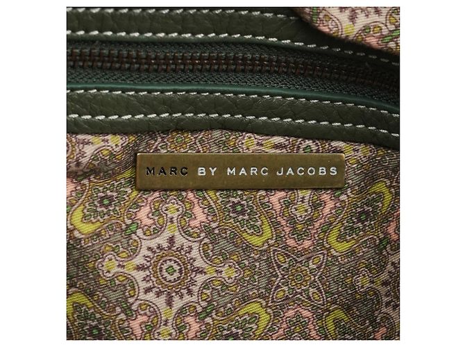 Marc by Marc Jacobs Olive Pebbled Leather Multi-Pocket Tote Bag - Ansicht 14