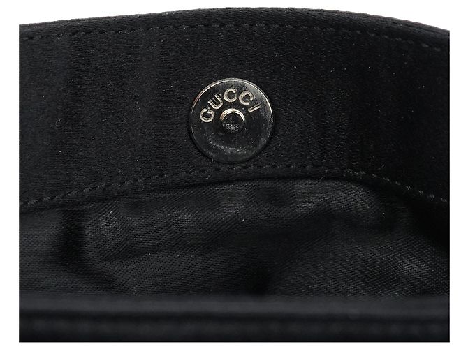 Bamboo Gucci Mini Borsa 2-Way in Raso Nero e Bambù - vista 11
