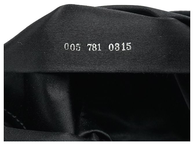 Bamboo Gucci Mini Borsa 2-Way in Raso Nero e Bambù - vista 13