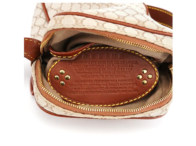 Céline Borsa a tracolla Macadam Beige - vista 12