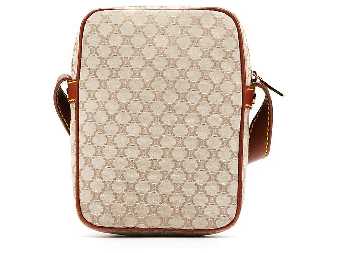 Céline Borsa a tracolla Macadam Beige - vista 3