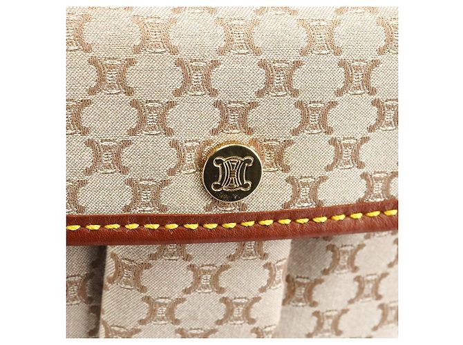 Céline Borsa a tracolla Macadam Beige - vista 6