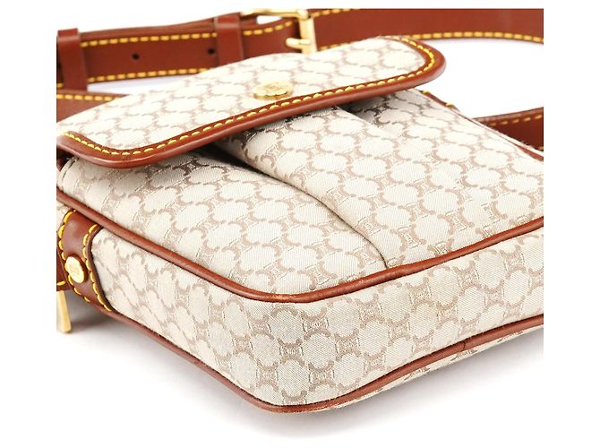 Céline Borsa a tracolla Macadam Beige - vista 9
