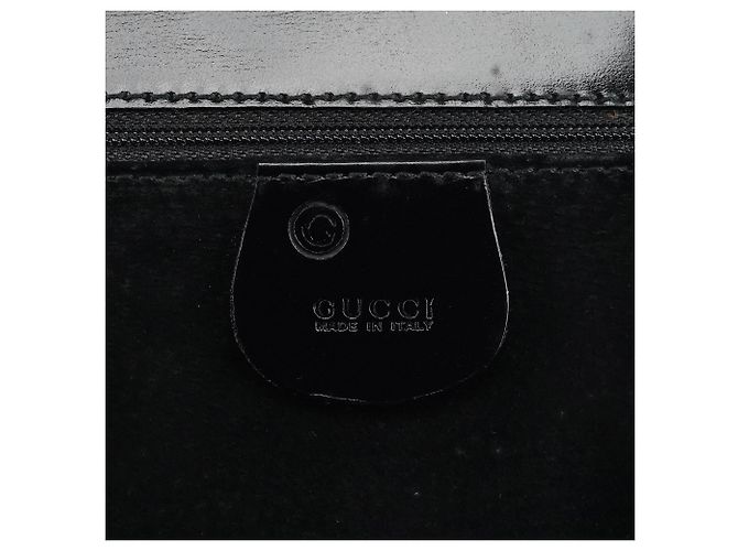 Gucci Borsa crossbody in camoscio nero - vista 13