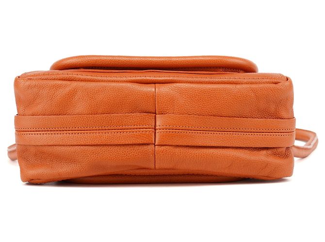 Chloé Borsa a tracolla 2-Way Paraty in pelle arancione - vista 4