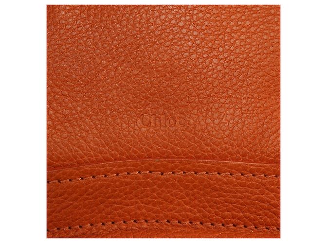 Chloé Borsa a tracolla 2-Way Paraty in pelle arancione - vista 6