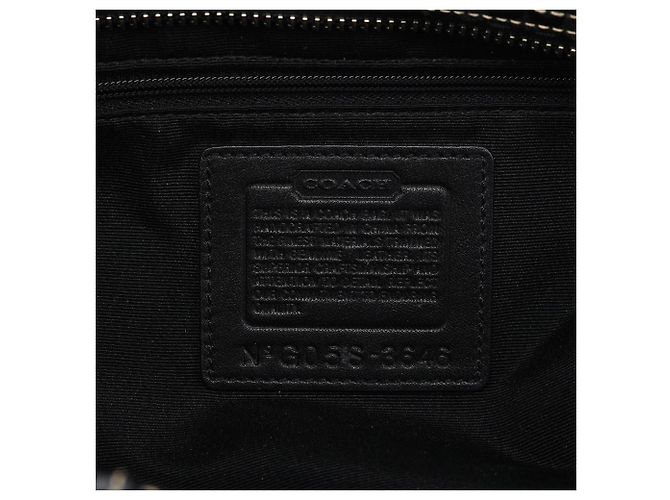 Coach Borsa Tote 3646 Black Signature Soho Tote Bag - vista 13