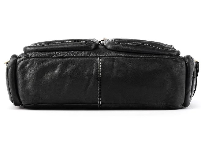Marc Jacobs Borsa a tracolla multi-tasche in pelle nera - vista 5
