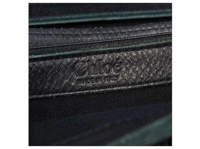 Chloé Borsa a tracolla hobo in pelle nera - vista 12