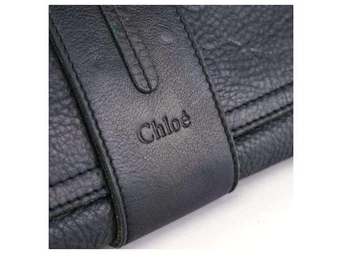 Chloé Borsa a tracolla hobo in pelle nera - vista 8