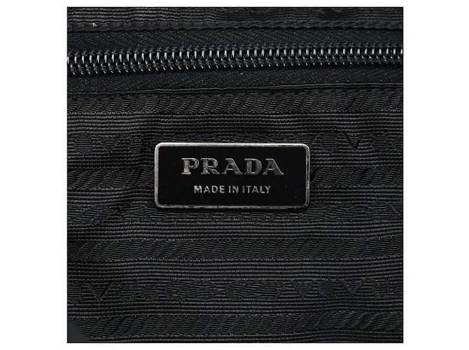 Prada Zaino B2811F Black Tessuto Vela Nylon - vista 12