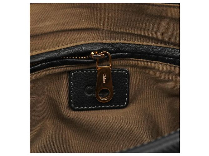 Chloé Borsa Marcie 2-Way in pelle nera - vista 14