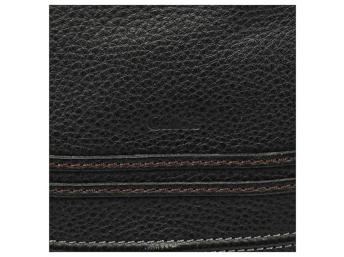 Chloé Borsa Marcie 2-Way in pelle nera - vista 6