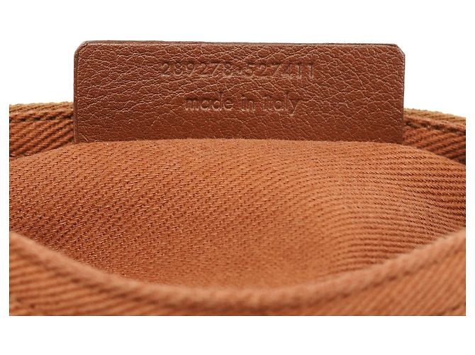 Yves Saint Laurent Borsa 2-Way Muse Two in pelle marrone chiaro - vista 19