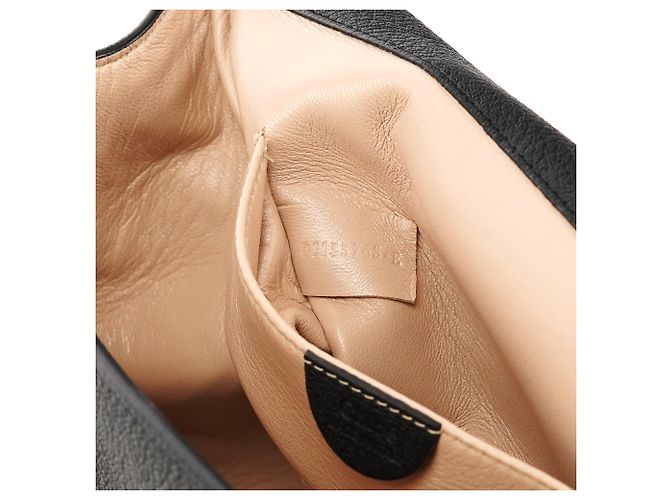 Chloé Borsa a tracolla Elsie in pelle nera - vista 12