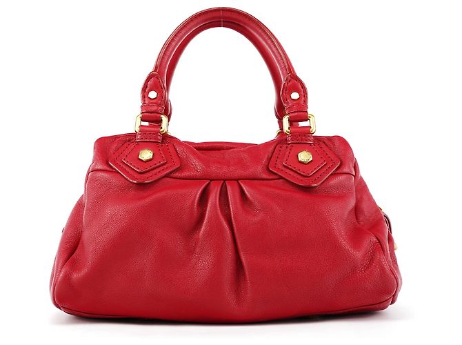 Marc by Marc Jacobs Borsa 2-Way Classic Q Baby Groovee in pelle rossa - vista 3
