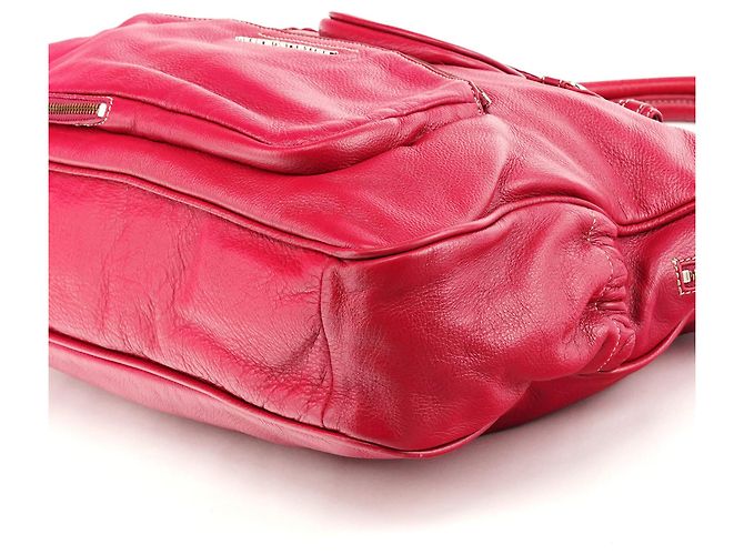 Marc by Marc Jacobs Borsa Tote in pelle rosa multipasca - vista 10