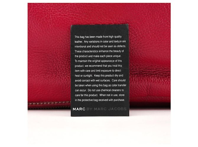 Marc by Marc Jacobs Borsa Tote in pelle rosa multipasca - vista 14