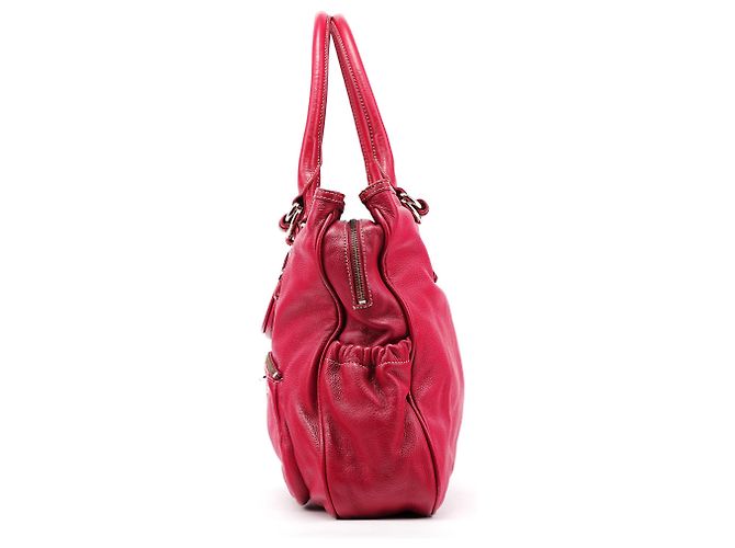 Marc by Marc Jacobs Borsa Tote in pelle rosa multipasca - vista 2