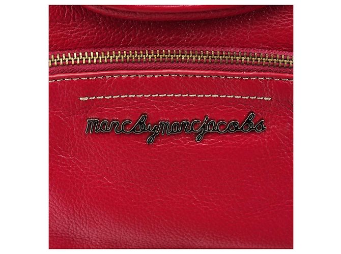Marc by Marc Jacobs Borsa Tote in pelle rosa multipasca - vista 7
