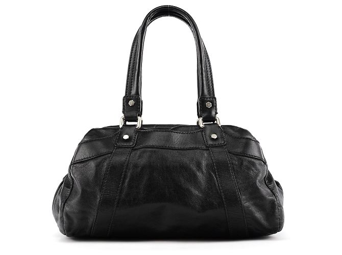 Marc by Marc Jacobs Borsa 2-Way in pelle nera multi-tasche - vista 3