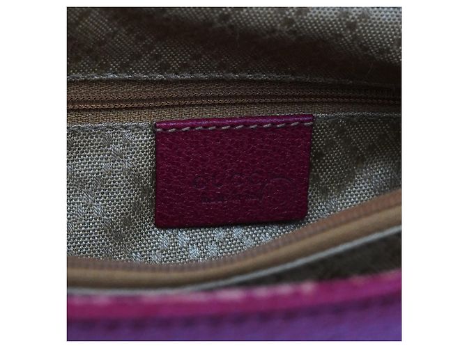 Gucci 002 8260 Borsa Tote Diana Bamboo in pelle rossa - vista 10