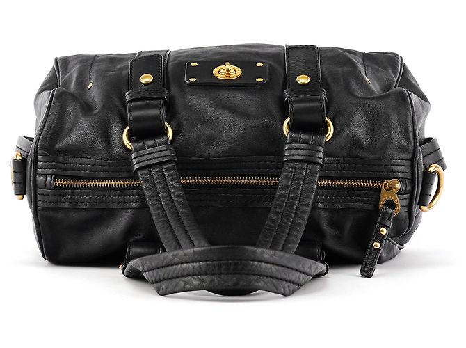 Marc by Marc Jacobs Borsa Tote 2-Way in pelle nera con chiusura turnlock - vista 4