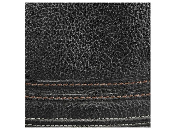 Chloé Borsa Marcie 2-Way in pelle nera - vista 6