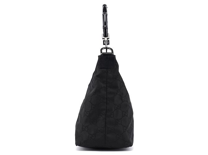 Gucci 000 0531 Borsa a Tracolla GG Bamboo Nera - vista 2