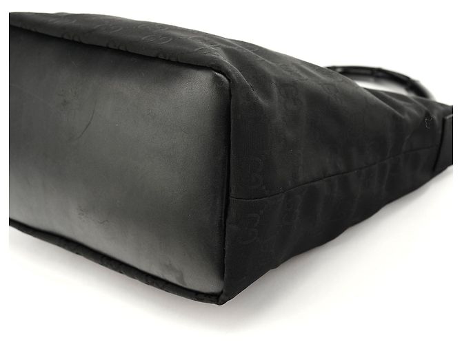 Gucci 000 0531 Borsa a Tracolla GG Bamboo Nera - vista 9