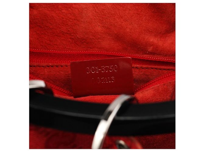 Gucci Borsa a tracolla 1999 Red GG Canvas con manico ad anello - vista 11