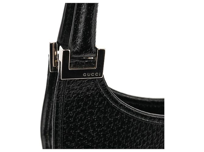 Gucci 002 1068 Borsa a tracolla Jackie in pelle nera - vista 6