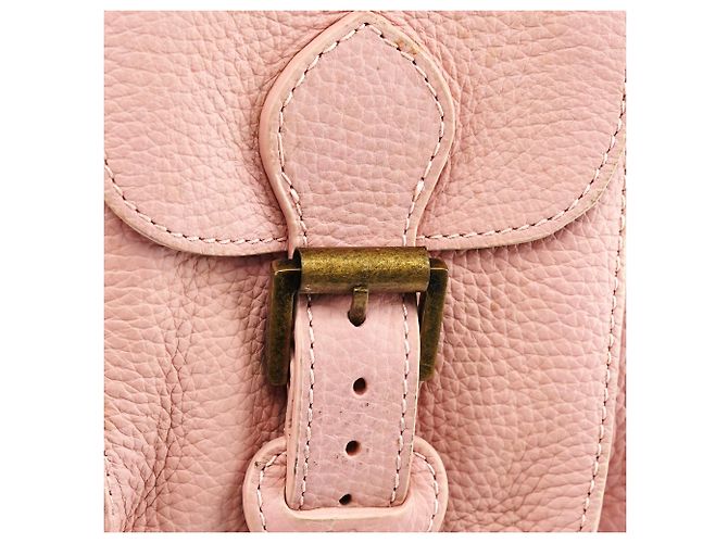 Mulberry Borsa Tote in pelle rosa chiaro con tasche cargo - vista 6
