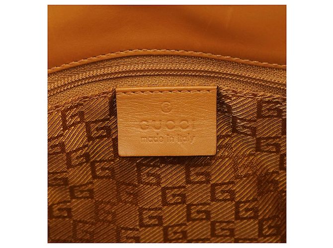 Gucci 002 1068 Borsa a tracolla Jackie in camoscio Orange Tan - vista 10