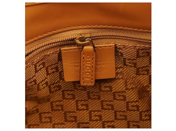 Gucci 002 1068 Borsa a tracolla Jackie in camoscio Orange Tan - vista 11