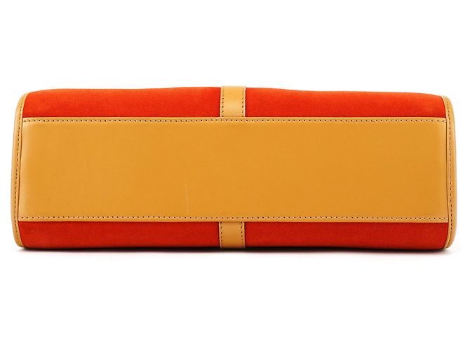 Gucci 002 1068 Borsa a tracolla Jackie in camoscio Orange Tan - vista 4