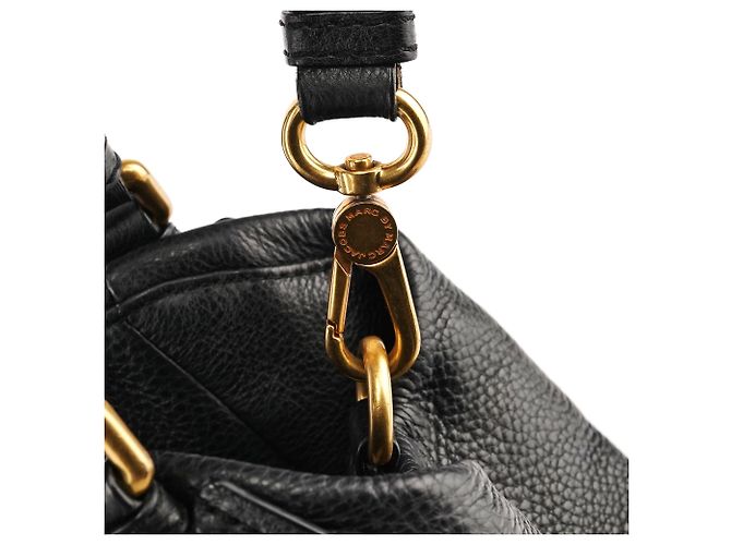 Marc by Marc Jacobs Borsa 2-Way Classic Q Fran in pelle nera - vista 10