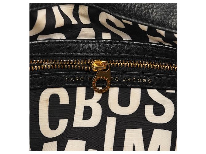 Marc by Marc Jacobs Borsa 2-Way Classic Q Fran in pelle nera - vista 12