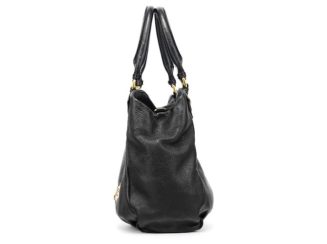 Marc by Marc Jacobs Borsa 2-Way Classic Q Fran in pelle nera - vista 2