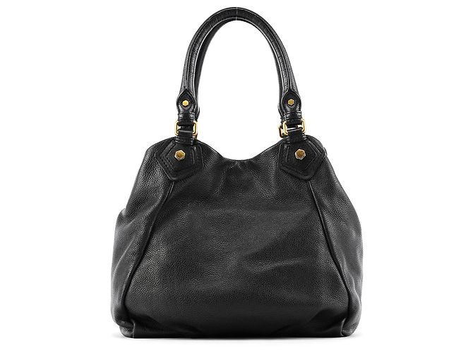 Marc by Marc Jacobs Borsa 2-Way Classic Q Fran in pelle nera - vista 3