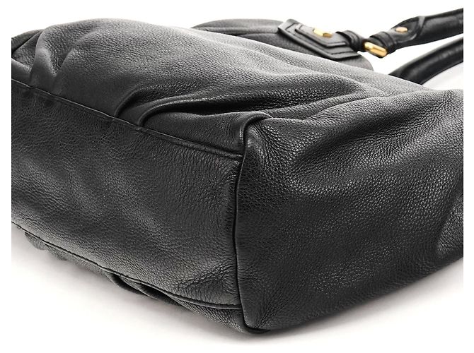 Marc by Marc Jacobs Borsa 2-Way Classic Q Fran in pelle nera - vista 8
