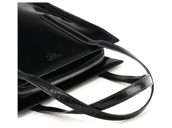 Prada Borsa tote sport 1995 in spazzolato nero - vista 8