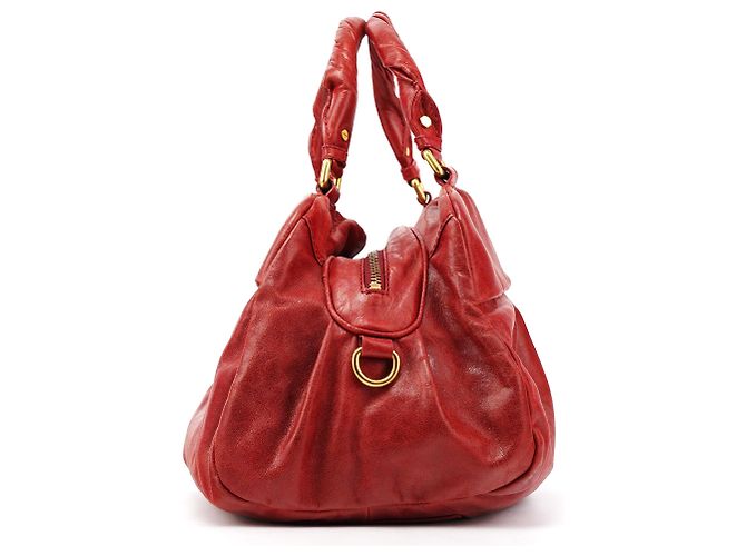 Marc by Marc Jacobs Borsa 2-Way Classic Q Baby Groovee in pelle rossa - vista 2