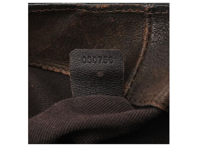 Chloé Borsa a mano in pelle lavata marrone - vista 14