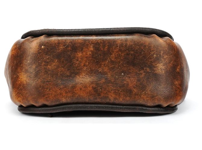 Chloé Borsa a mano in pelle lavata marrone - vista 5