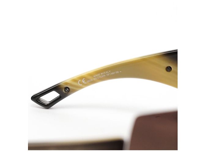 Dior Western Brown Gradient Shield Sonnenbrille - Ansicht 4