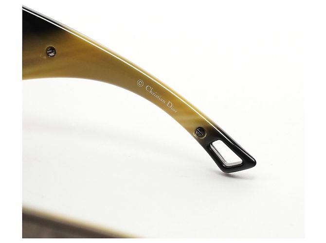 Dior Western Brown Gradient Shield Sonnenbrille - Ansicht 5