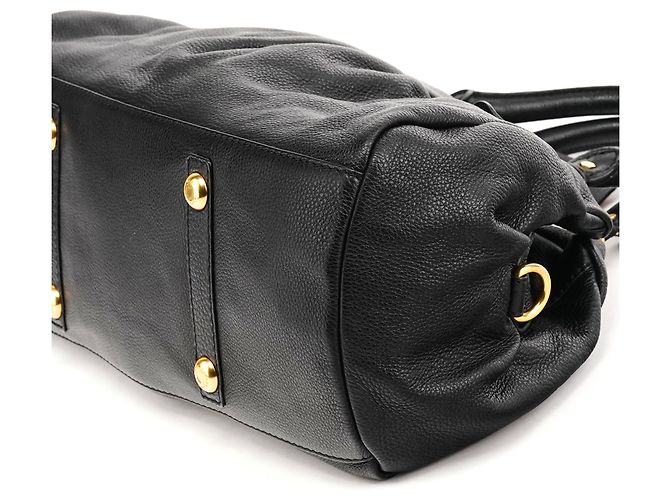 Marc by Marc Jacobs Borsa 2-Way Classic Q Baby Groovee in pelle nera - vista 10